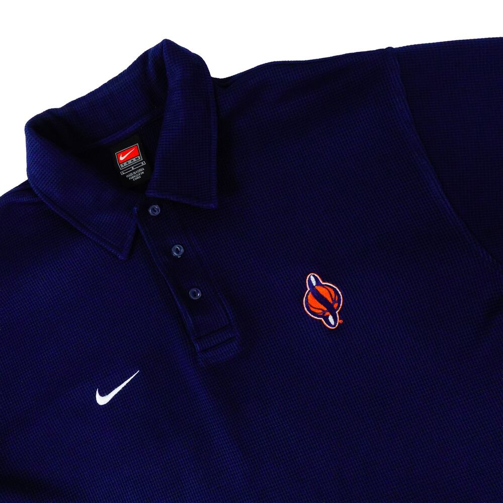 Nike Team Elite Vintage Performance Syracuse Basketball Golf Polo Men's Large